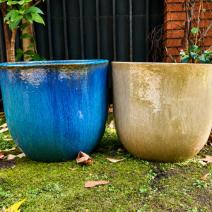 Set de 2 Maceteros Decorativos Grandes